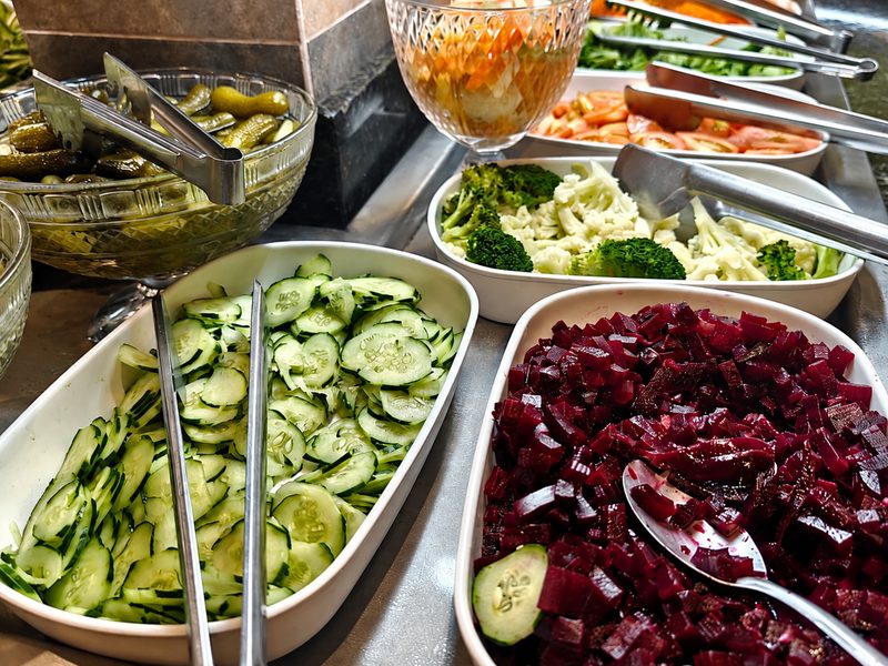 Saladas frescas